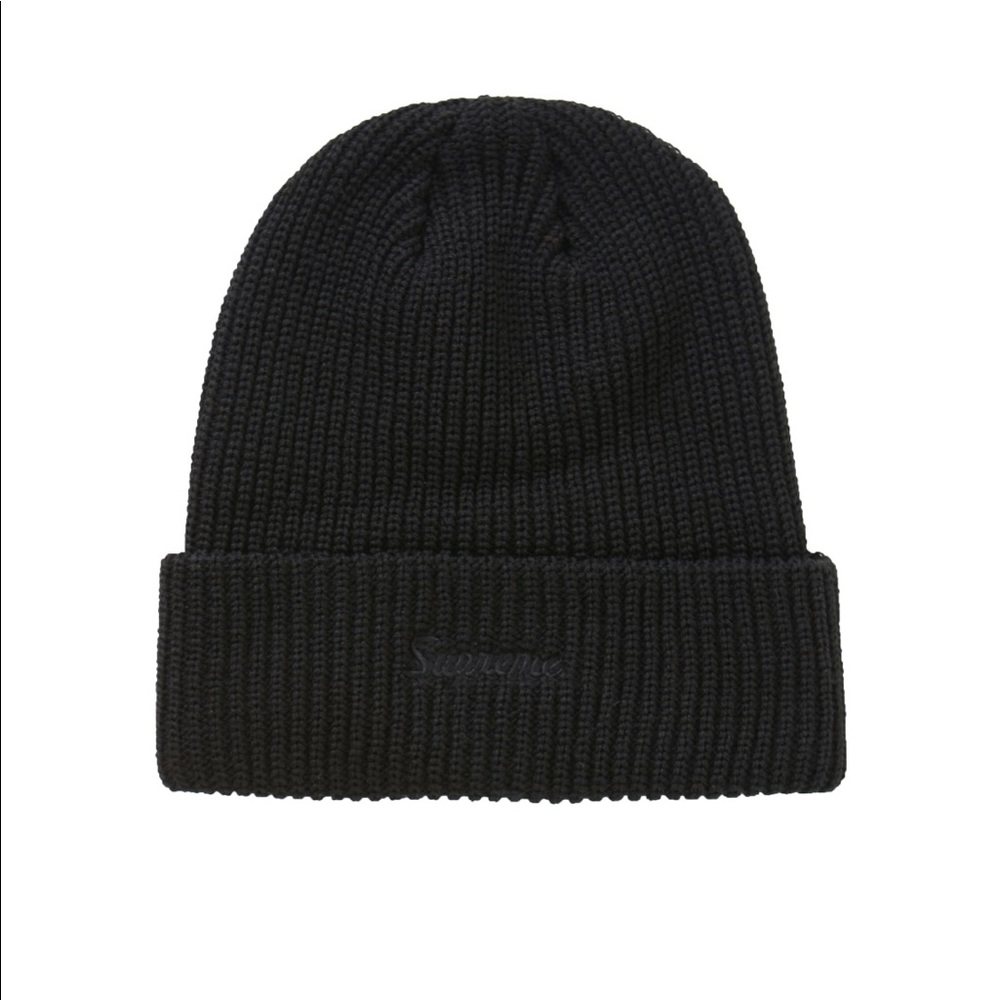 Supreme Loose Gauge Beanie Black - Picture 1 of 4